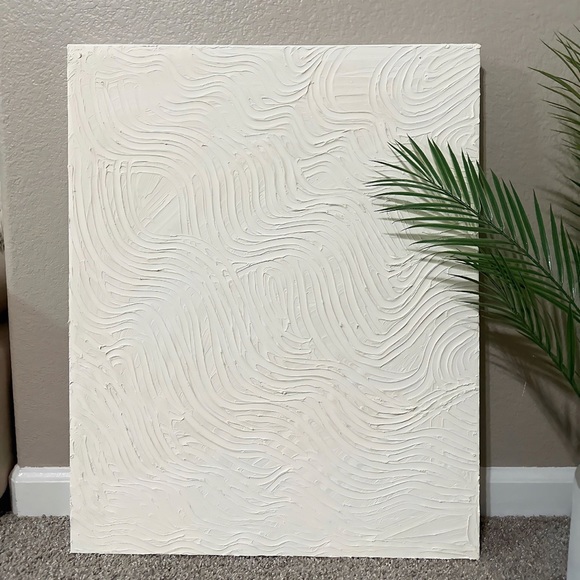 SOLD - 24 x 36 textured wall art - Picture 1 of 3